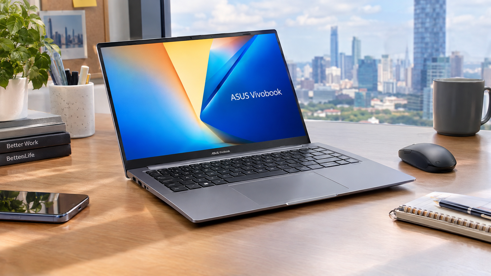 ASUS Vivobook S14: Laptop Tipis Ringan untuk Produktivitas Mobile