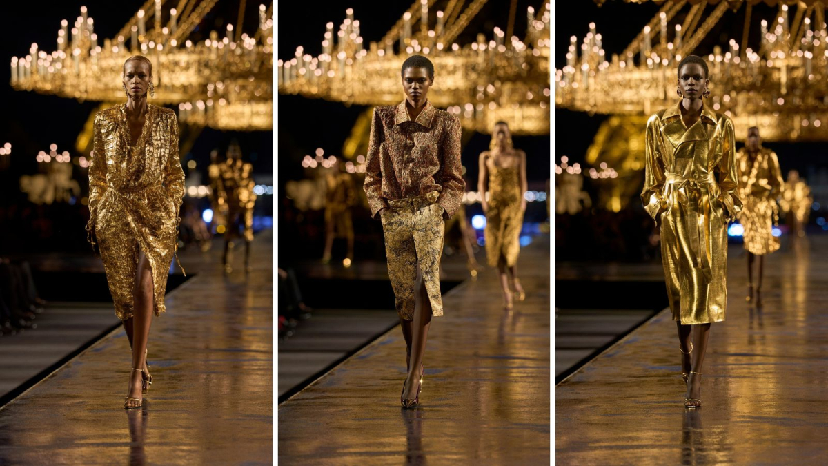 Saint Laurent dan Telfar: Dua Wajah Kemewahan Baru di Runway Musim Semi
