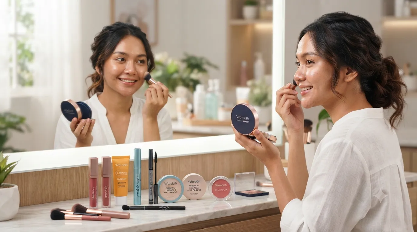 Panduan Lengkap Makeup Wardah: Cushion, Foundation, Powder hingga Lip Cream