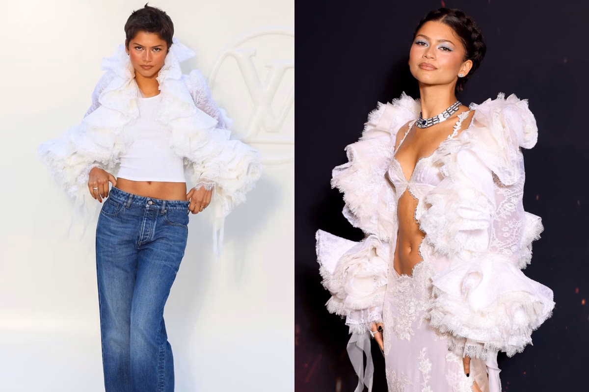 Zendaya dan Seni Mengulang Outfit Louis Vuitton