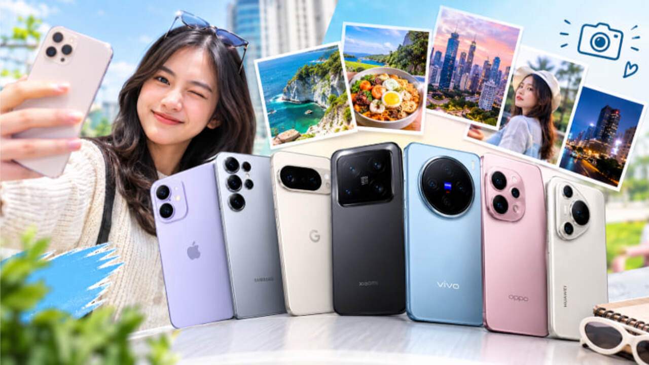 7 Smartphone dengan Kamera Jernih dan Desain Estetik untuk Fotografer Mobile Gen Z