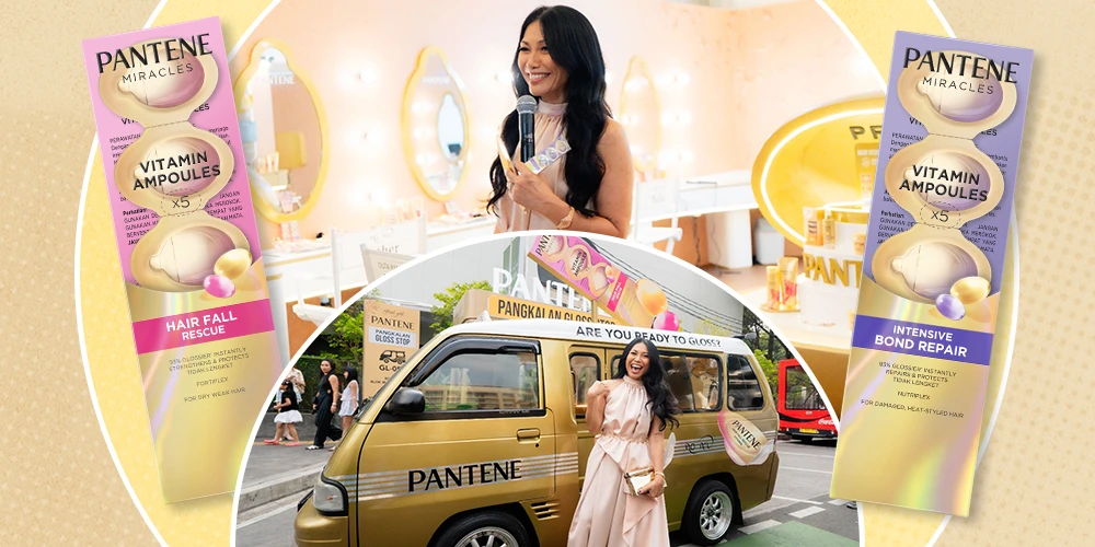 Pantene Click & Gloss: Perawatan Rambut Praktis untuk Hidup Aktif