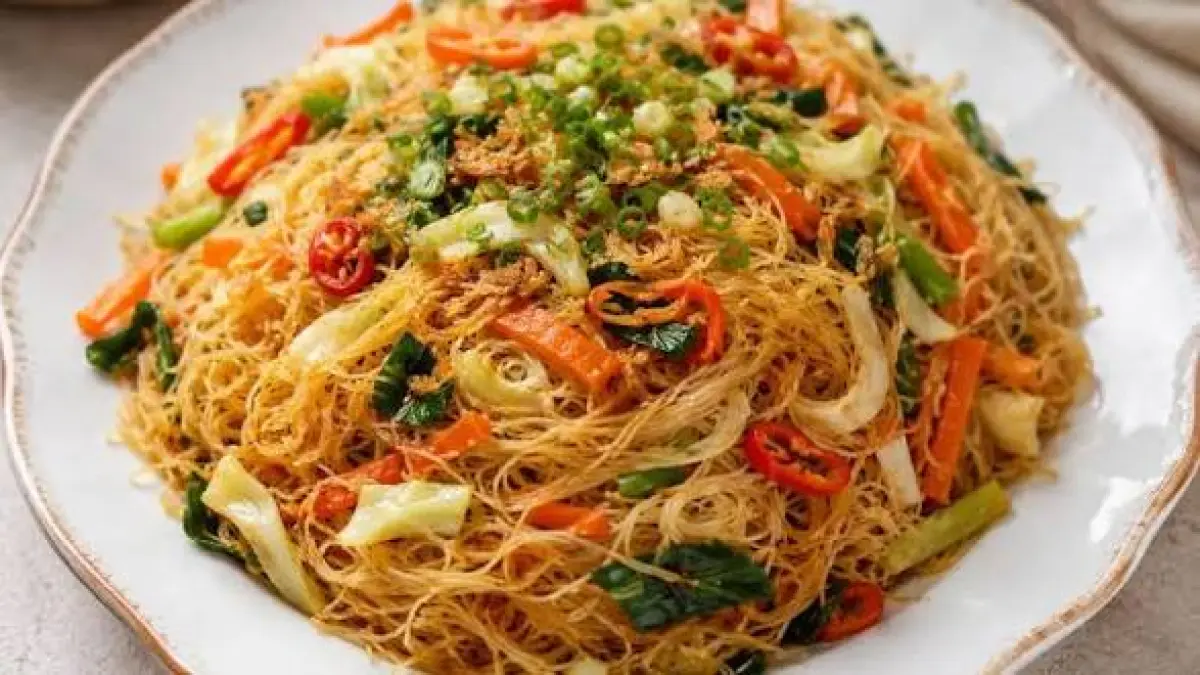 Bihun Goreng Sayur & Sayur Godok Kari: Resep Murah Rasa Restoran