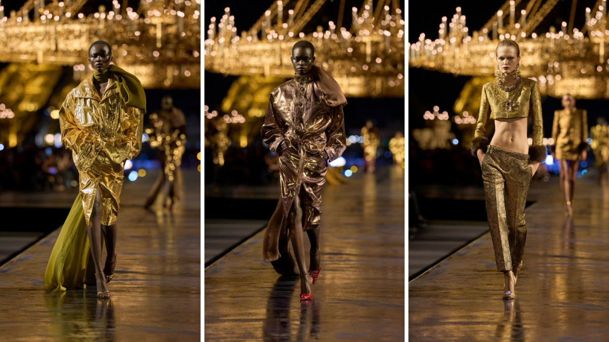 Saint Laurent dan Telfar: Dua Wajah Kemewahan Baru di Runway Musim Semi