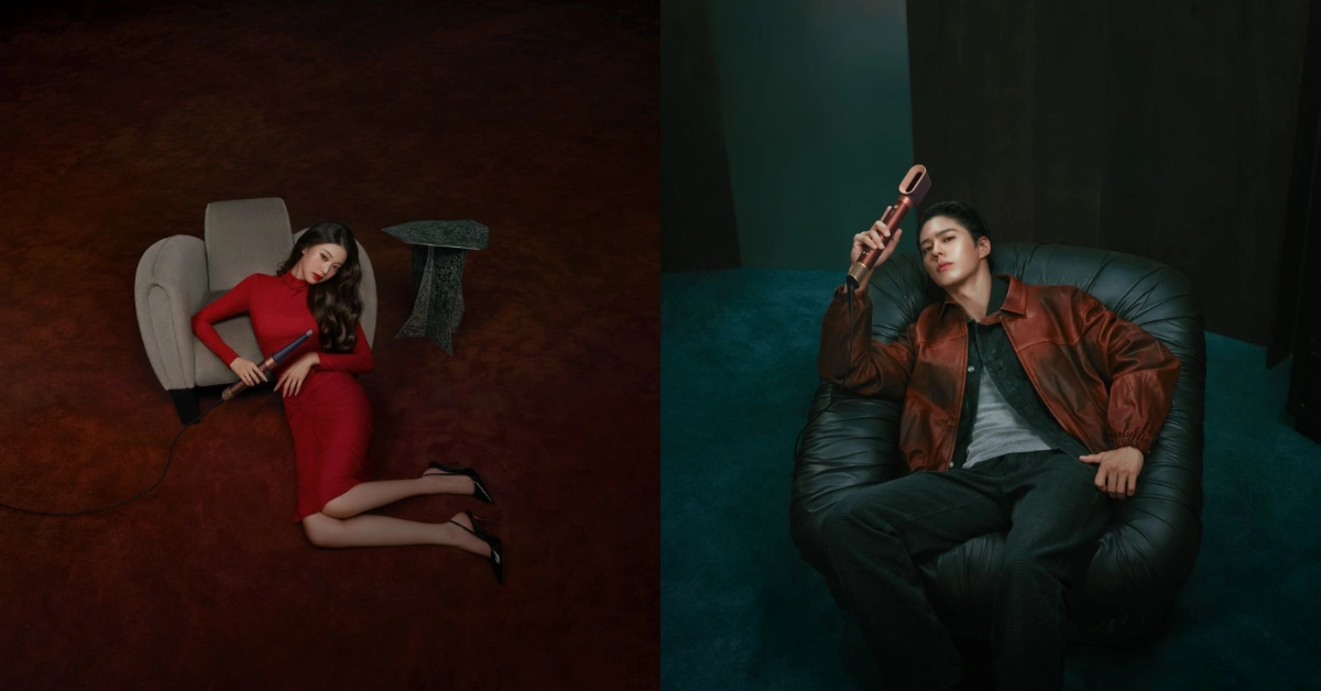 Gaya Rambut Musim Perayaan Jang Won Young & Park Bo Gum dengan Dyson Beauty