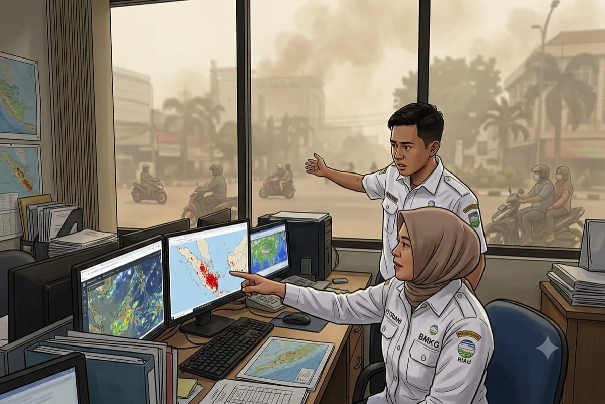 Kabut Asap Pekat Memicu Krisis Kesehatan dan Kepercayaan Publik