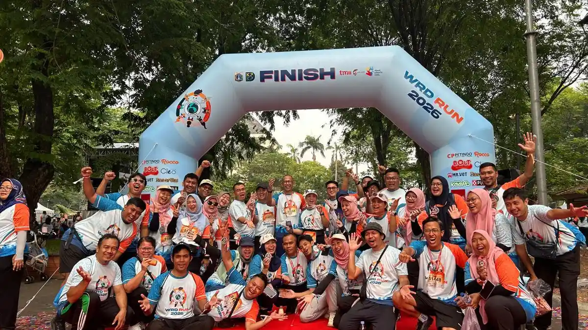 Ribuan Peserta dan Anabul Ramaikan World Rabies Day Run di Jakarta