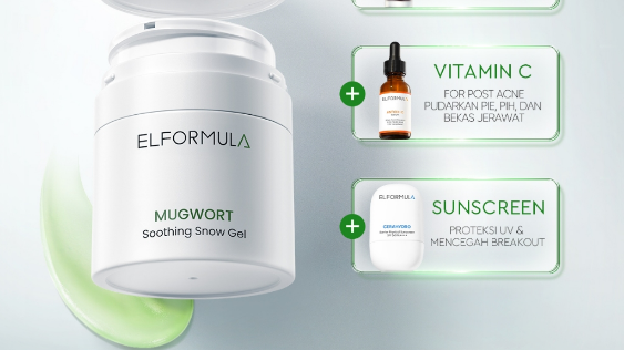 Pelembab Gel Ringan untuk Rutinitas Skincare Minimal