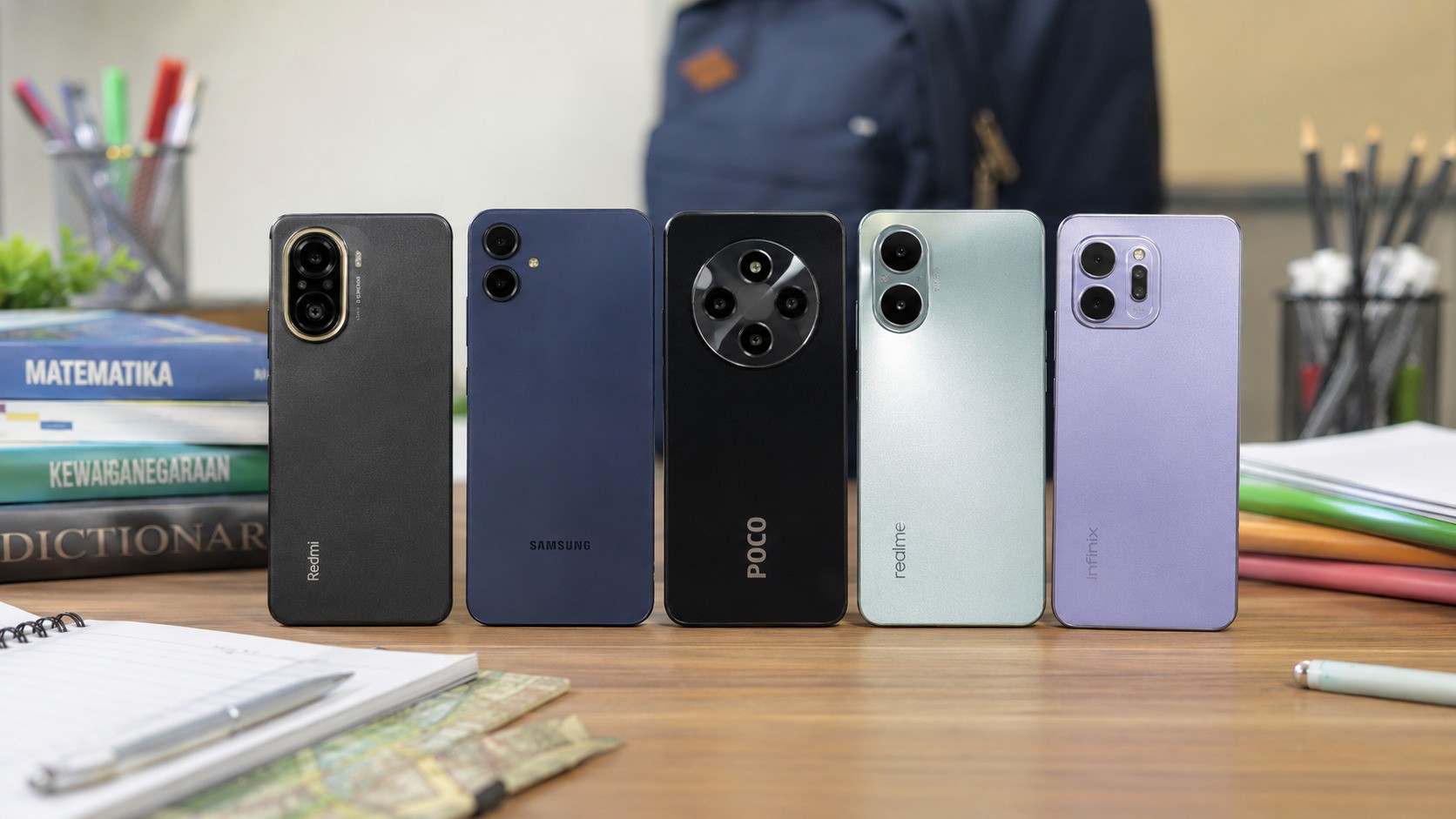 Ponsel Terbaik di Bawah Rp2 Juta dengan Layar AMOLED dan Baterai Besar