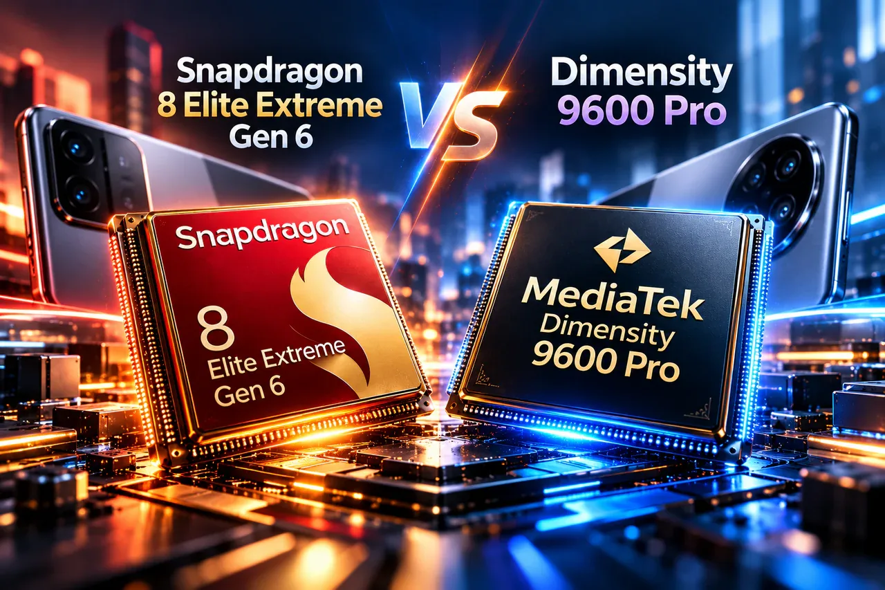 Snapdragon 8 Elite Extreme Gen 6 vs Dimensity 9600 Pro: Prosesor Gaming 2nm Mana yang Lebih Dominan?