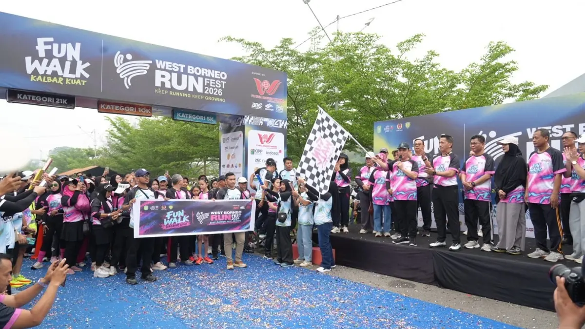 Fun Walk dan Run Fest: Lari Massal Jadi Budaya Kesehatan
