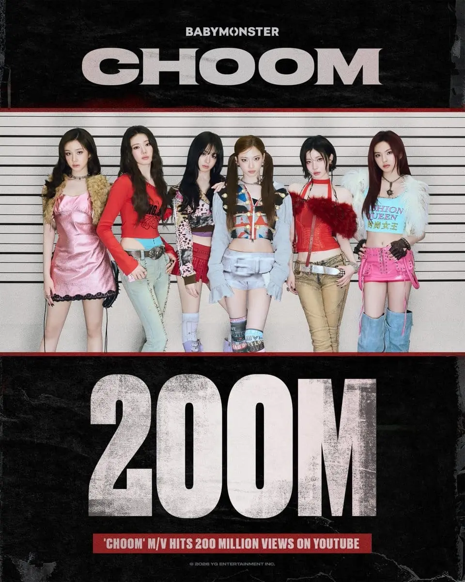 BABYMONSTER Cetak Rekor Beruntun di YouTube, Dominasi MV K-Pop