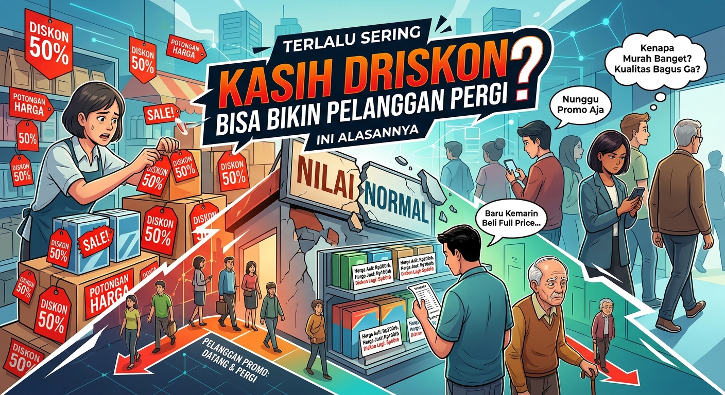 Mengapa Diskon Besar Membuat Kita Beli yang Tidak Perlu