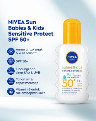 6 Sunscreen Anak Terbaik untuk Kulit Sensitif