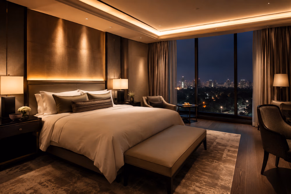 Teknik Pencahayaan Kamar Tidur ala Hotel Bintang Lima