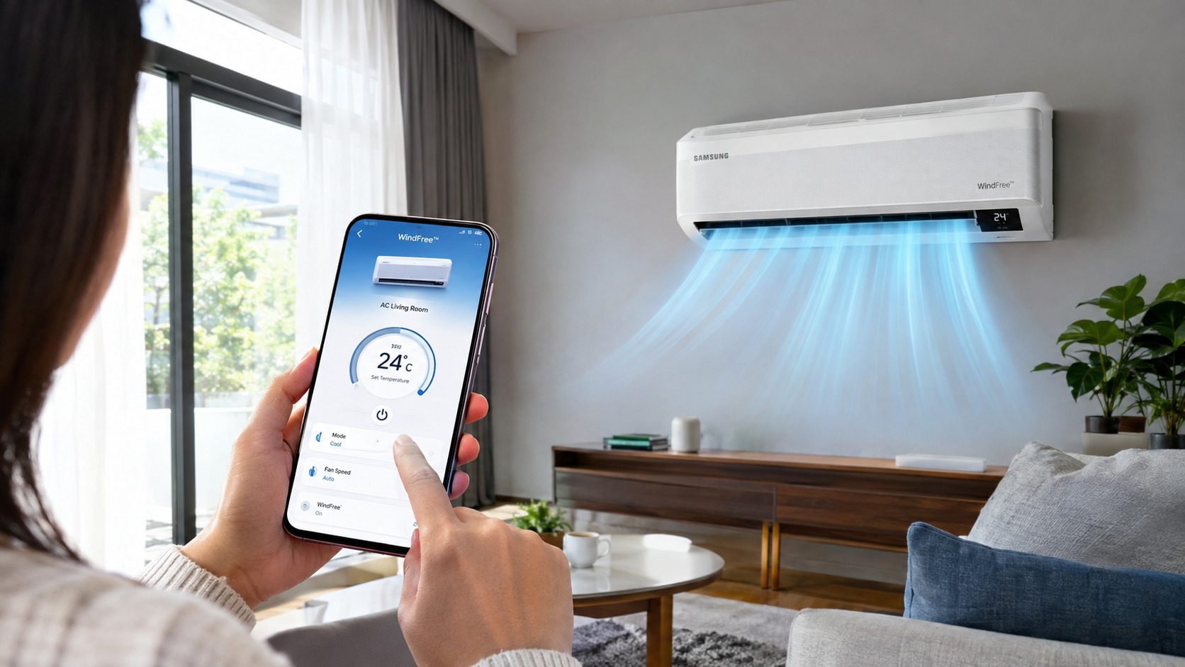 AC Pintar Berbasis AI: Nyaman, Hemat, dan Terkontrol dari Smartphone
