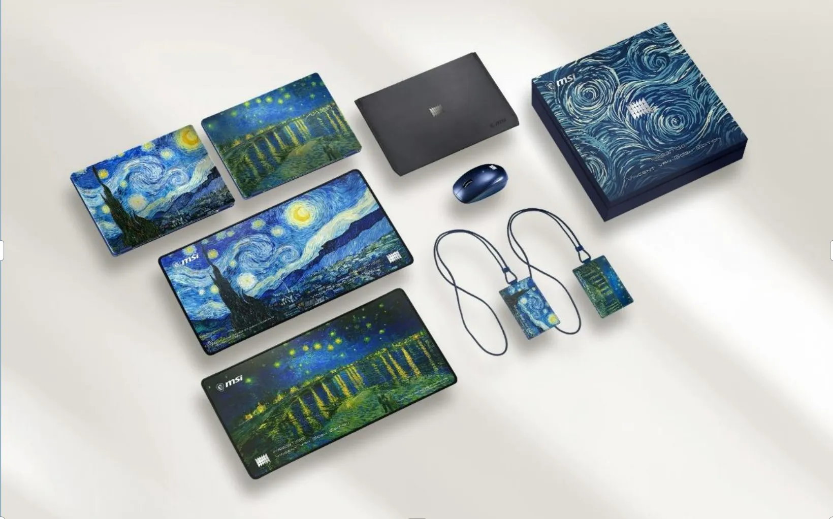 MSI Prestige 14 Flip AI+ Van Gogh Edition: Seni, AI, dan Layar OLED di Satu Laptop 2-in-1