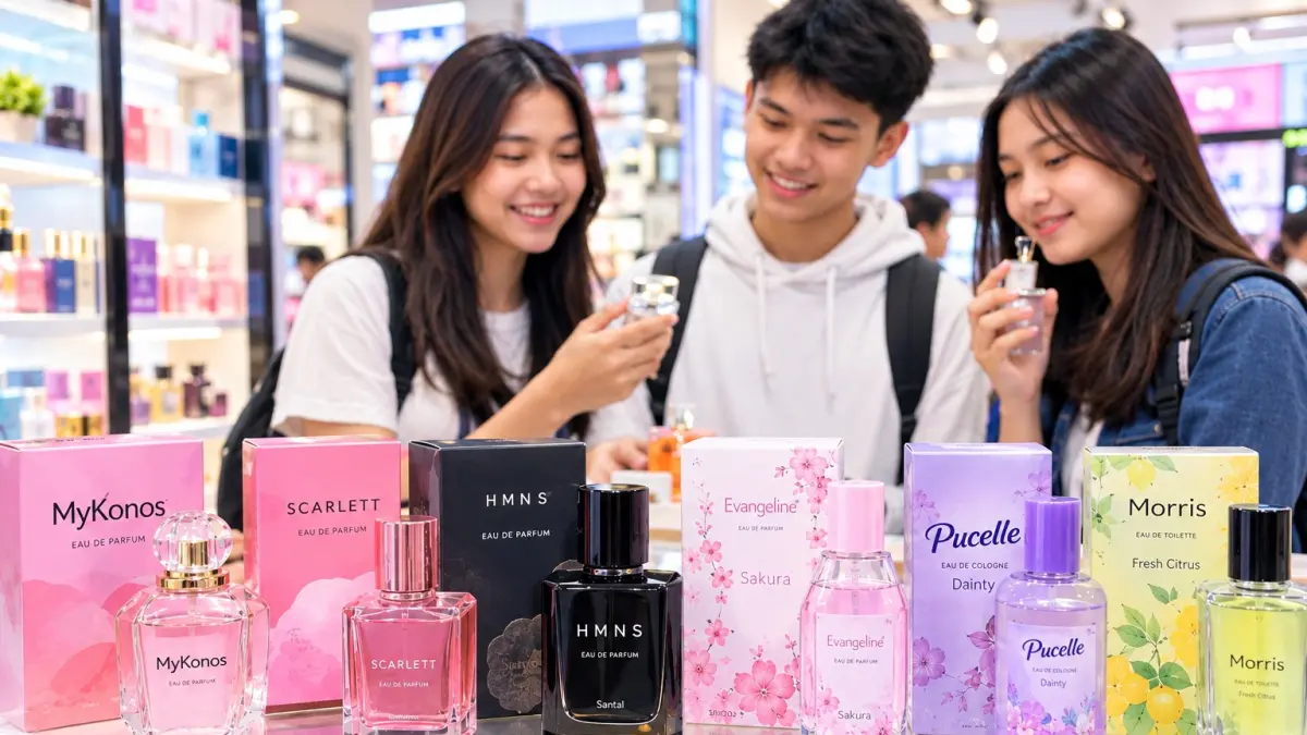MyKonos, Scarlett, HMNS: Wajah Baru Parfum Lokal Terjangkau