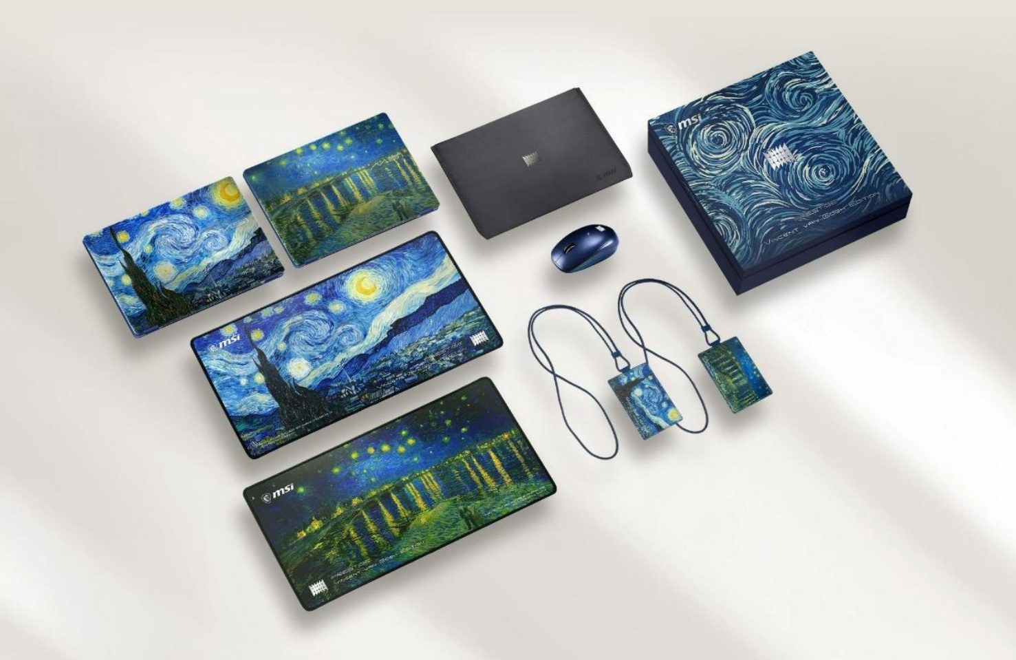 MSI Prestige 14 Flip AI+ van Gogh Edition: Seni, OLED, dan AI di Laptop 2-in-1 Premium