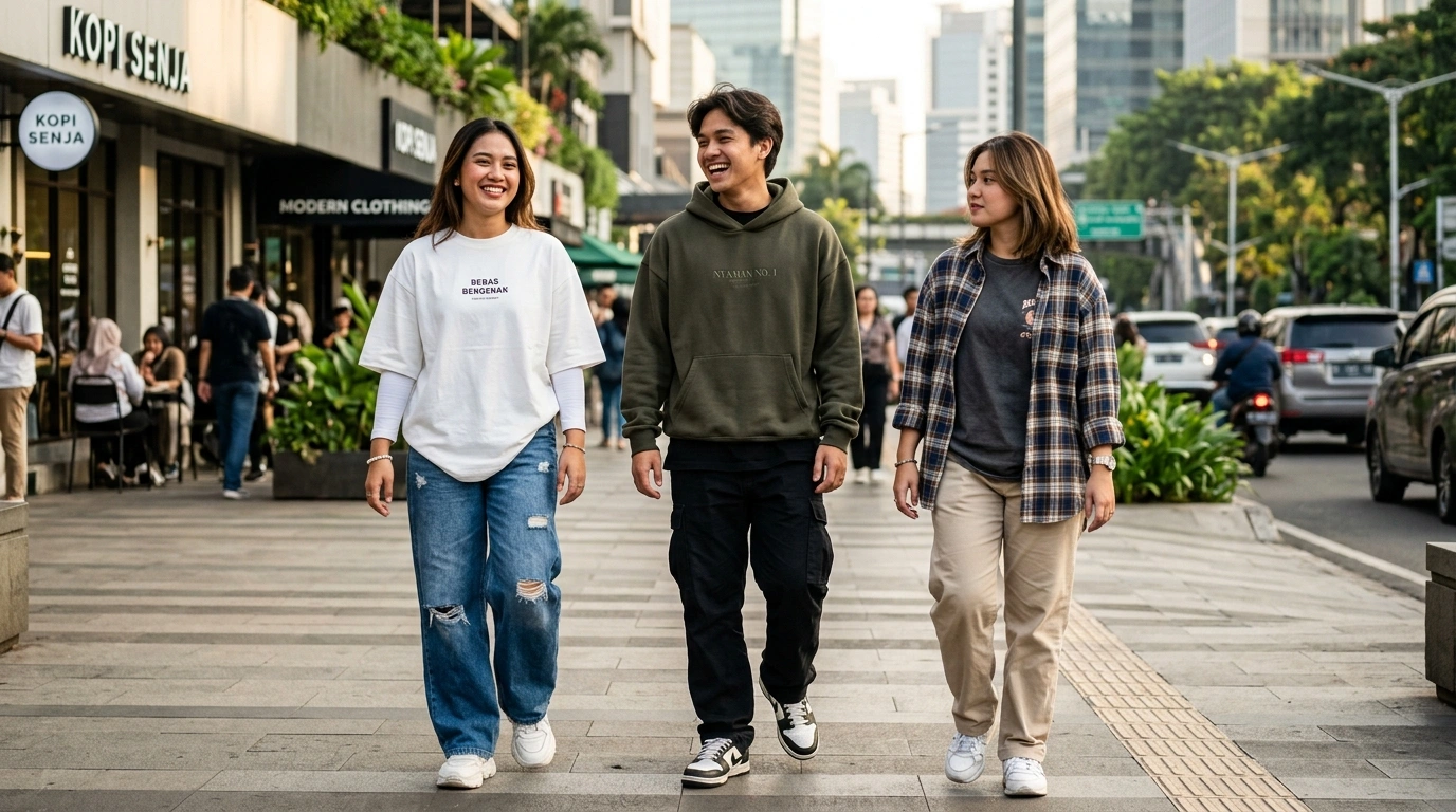 Celana Longgar dan Baju Oversize: Panduan Styling Nyaman dan Modis