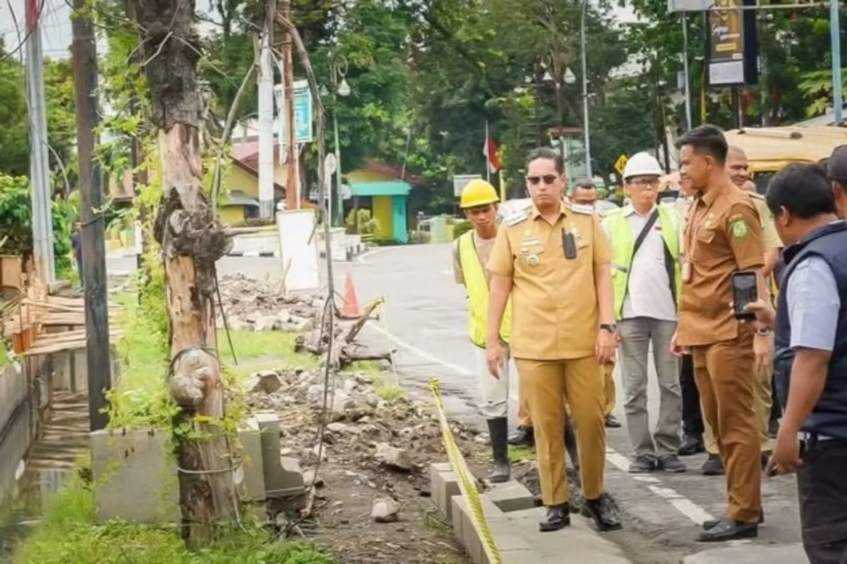Medan Prioritaskan Trotoar Aksesibel Difabel di Juanda dan Merak Jingga