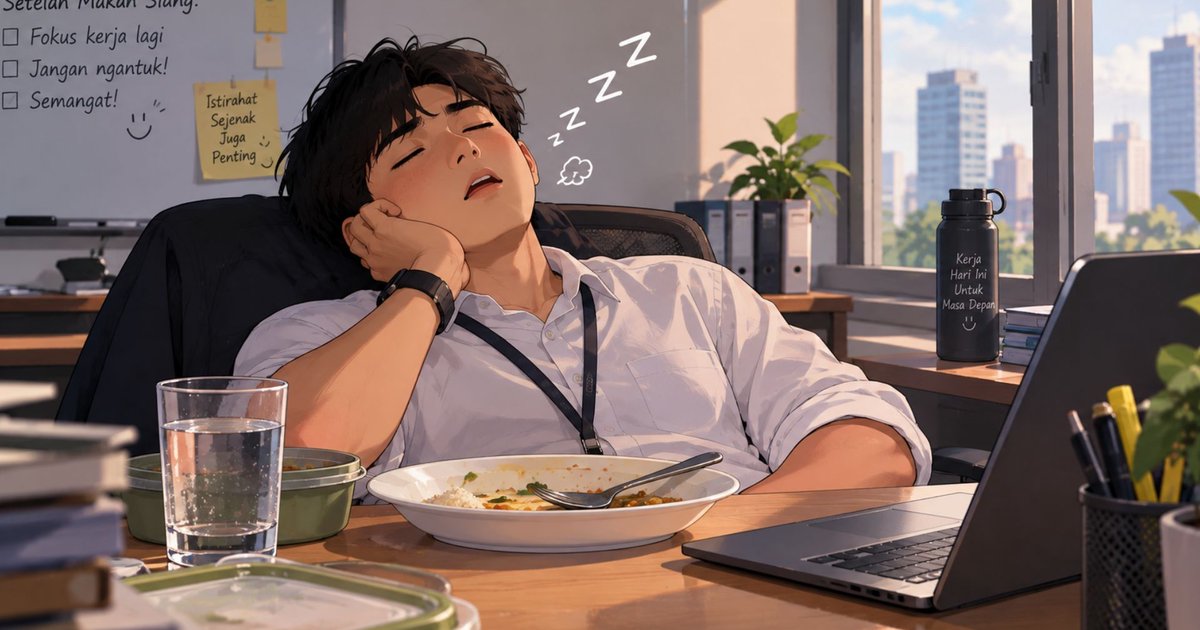 Power Nap Sempurna untuk Atasi Ngantuk Setelah Makan