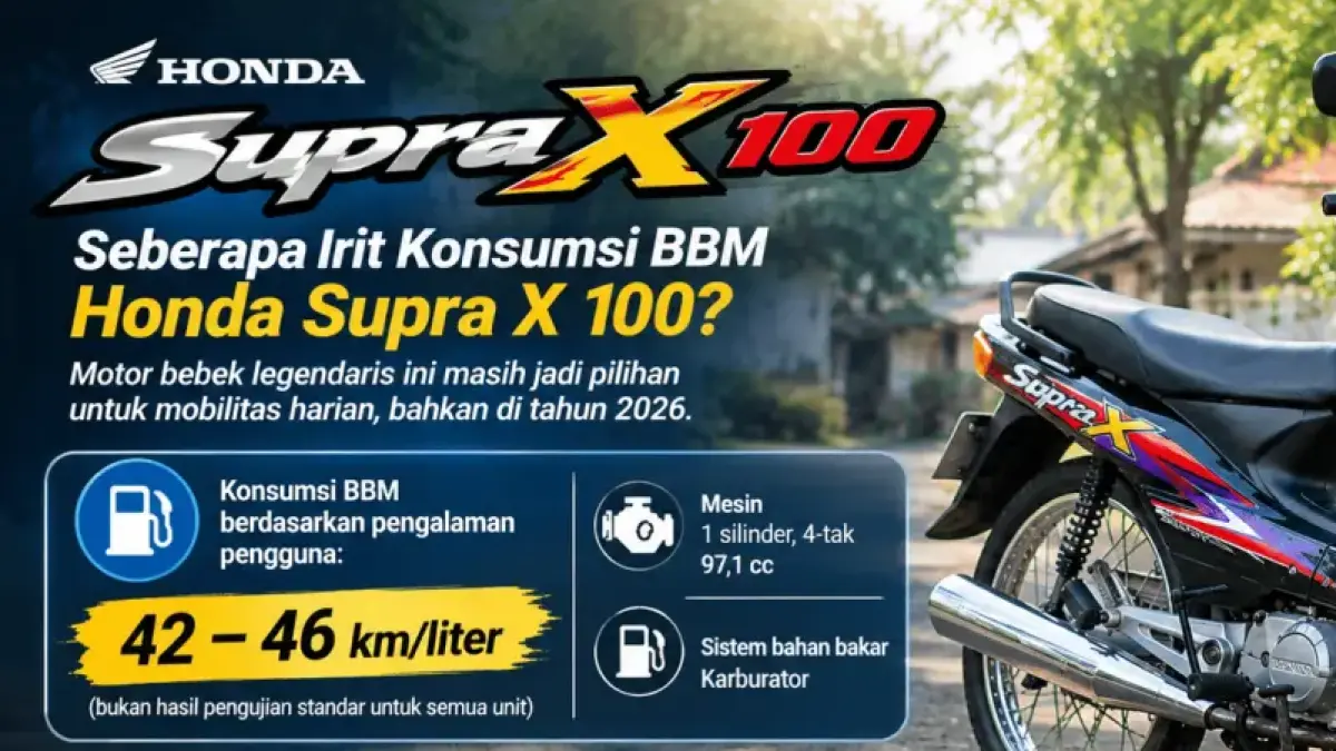 Perbandingan Efisiensi Bahan Bakar Honda BeAT dan Supra X 100 Serta Peran Fitur ISS