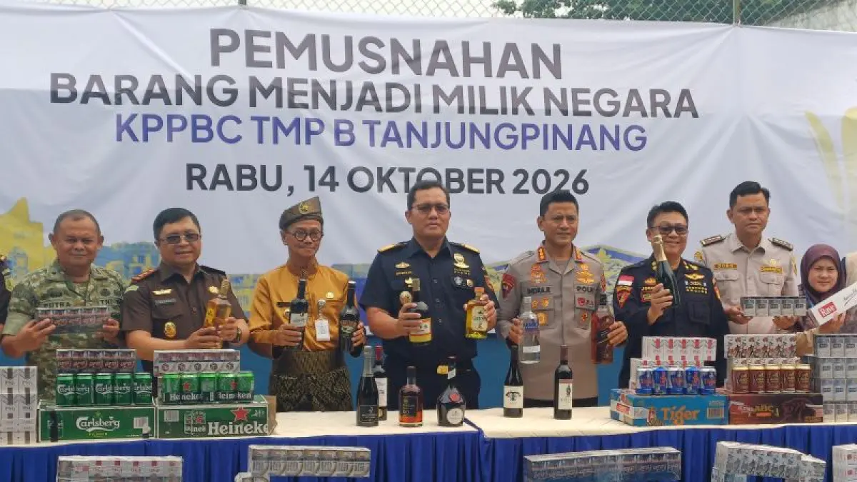 Bea Cukai Tanjungpinang Musnahkan Barang Ilegal: Tameng Ekonomi di Perbatasan