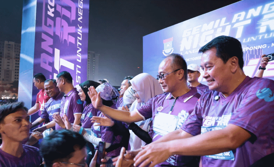 Ribuan Pelari KORPRI Night Run Buktikan Olahraga Bisa Jadi Aksi Kemanusiaan