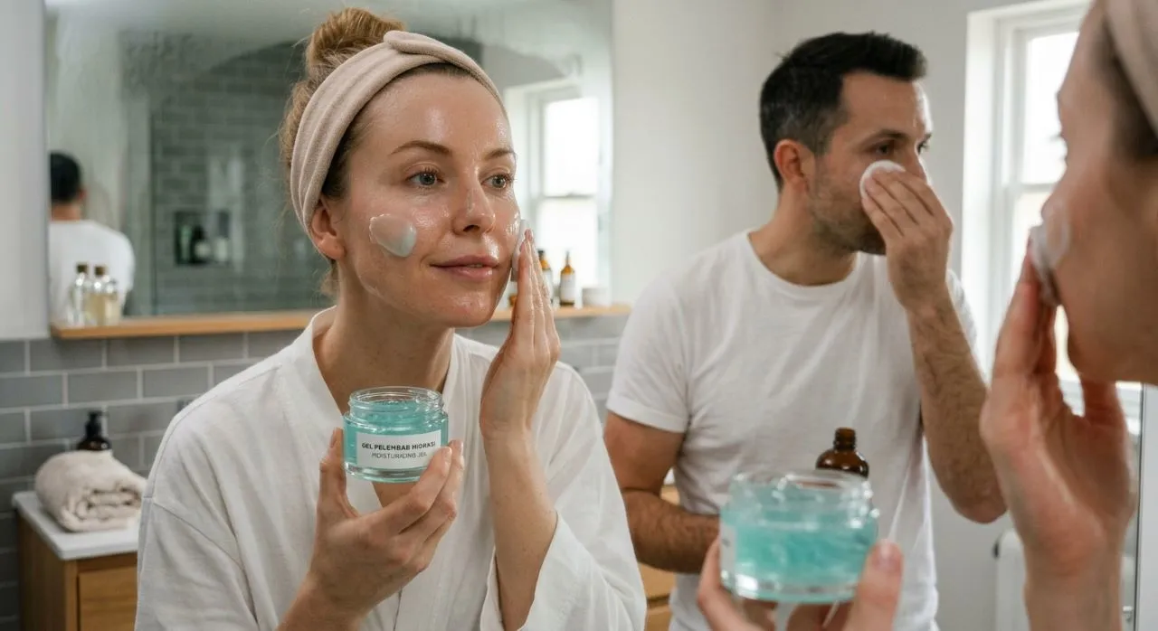 Pelembab Gel Ringan untuk Rutinitas Skincare Minimal