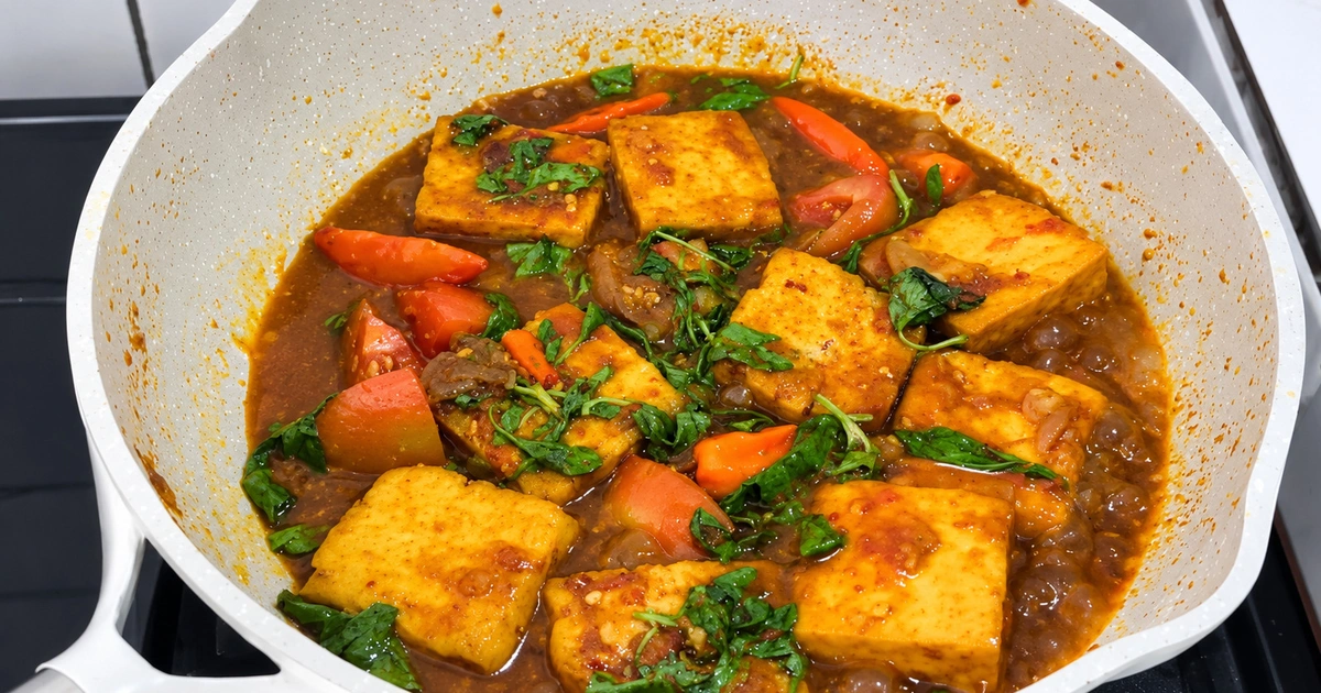 Sambal Tahu dan Tahu Bumbu Pedas Kemangi untuk Lauk Harian