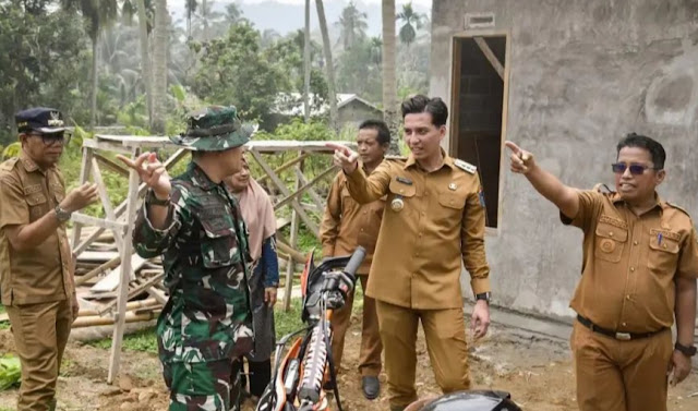 Babinsa dan Dandim Memacu Infrastruktur Desa Lewat TMMD