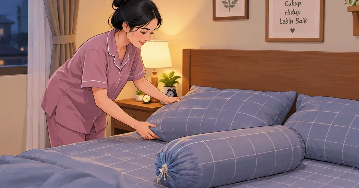 Posisi Tidur yang Benar: Cara Menata Bantal dan Guling Agar Leher dan Punggung Tidak Pegal
