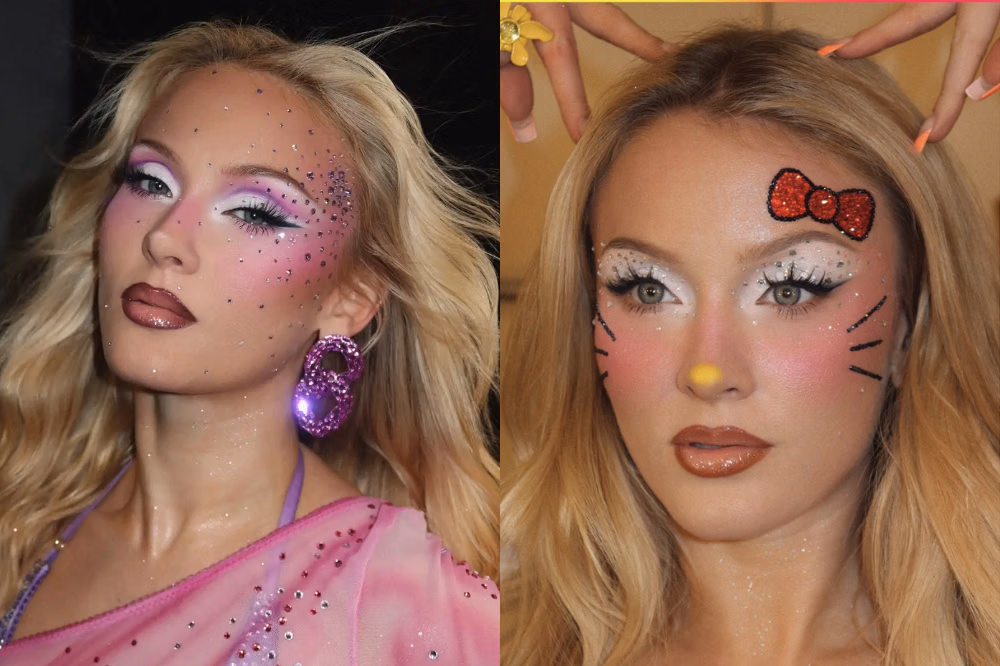 Maximalist Makeup: Cara Pakai Face Gems dan Rhinestone ala Selebriti