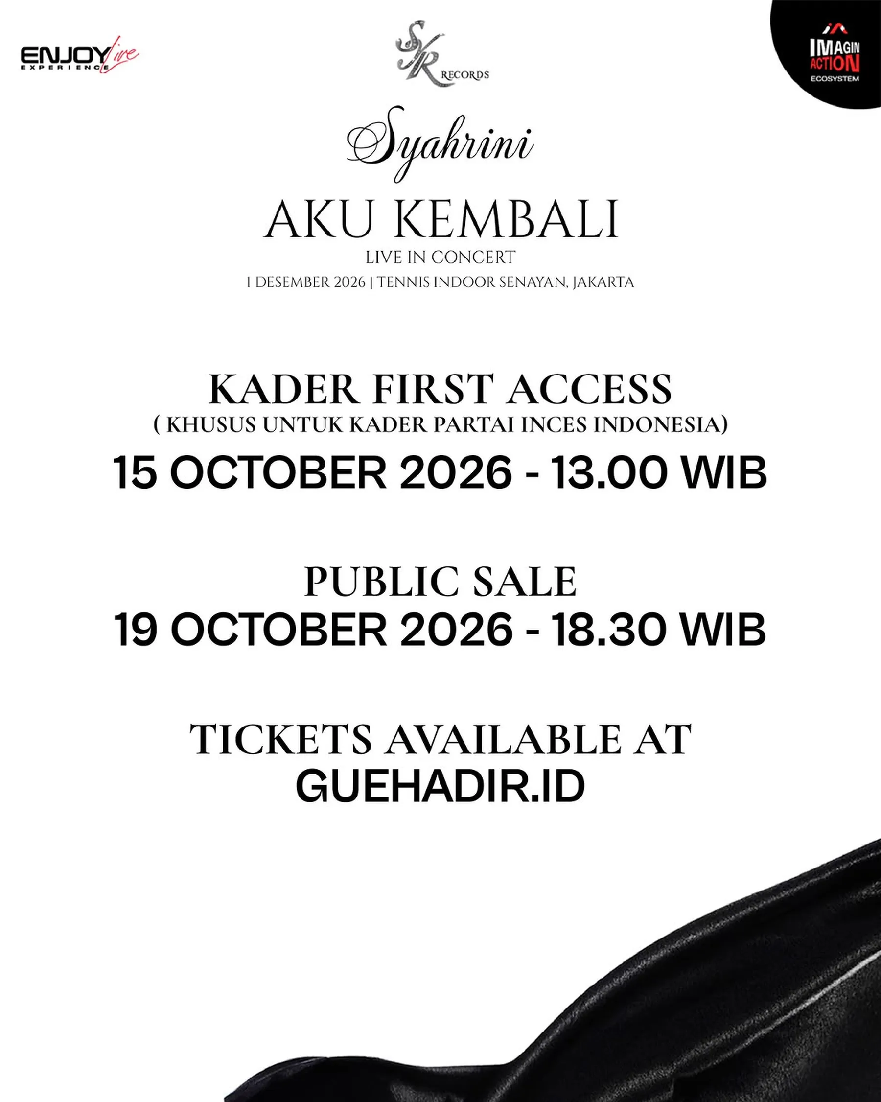 Syahrini Umumkan Konser Comeback ‘Aku Kembali’ dengan Tiket Rp 35 Juta