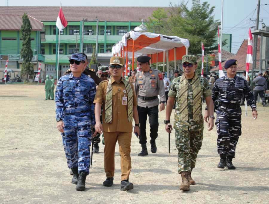 TMMD ke-130 Pacu Infrastruktur Pedesaan di Sukabumi dan Tegal