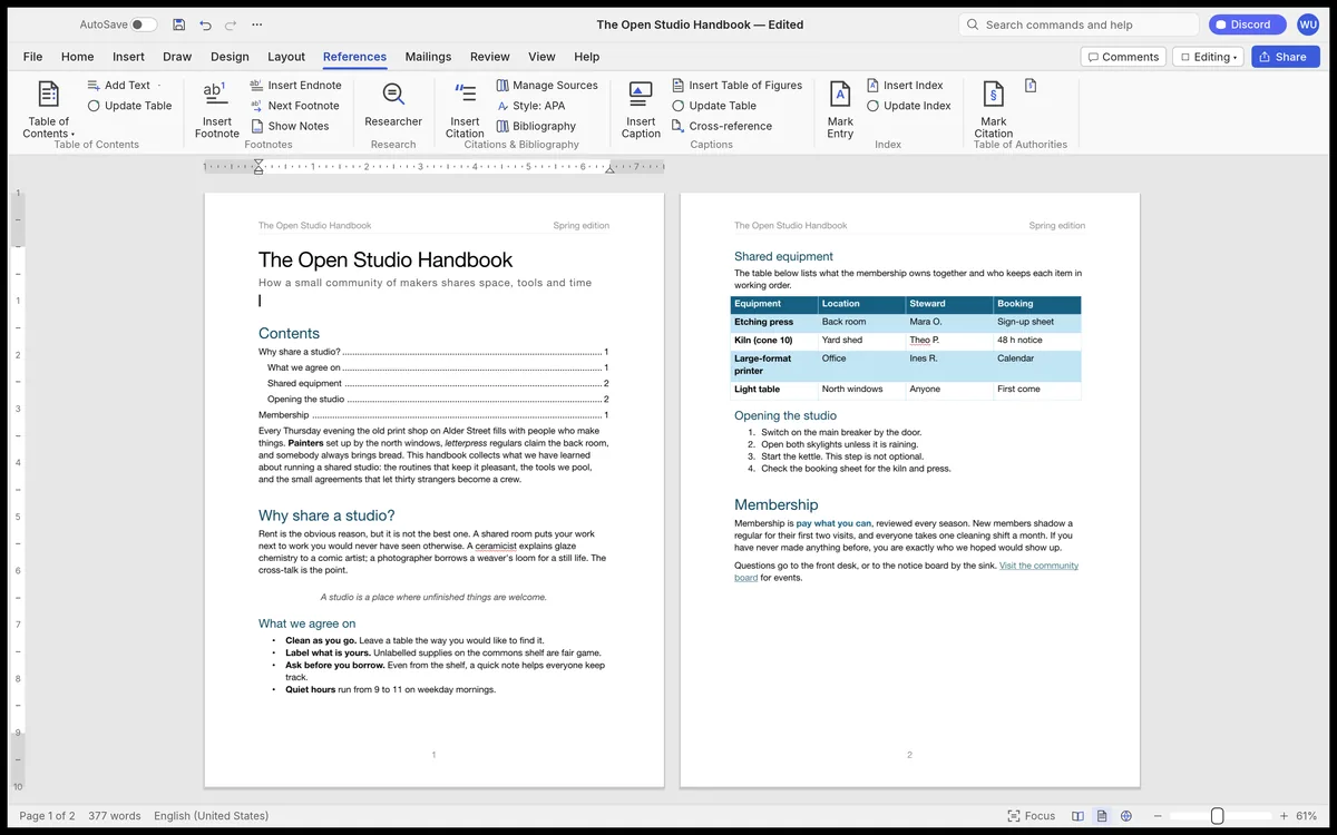 WordCraft dan GridCraft: Alternatif Gratis Berbasis Rust untuk Word dan Excel