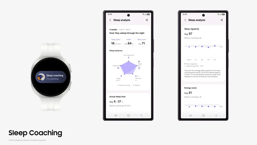 Pantau Kesehatan Menyeluruh dengan Samsung Health di Galaxy Watch9