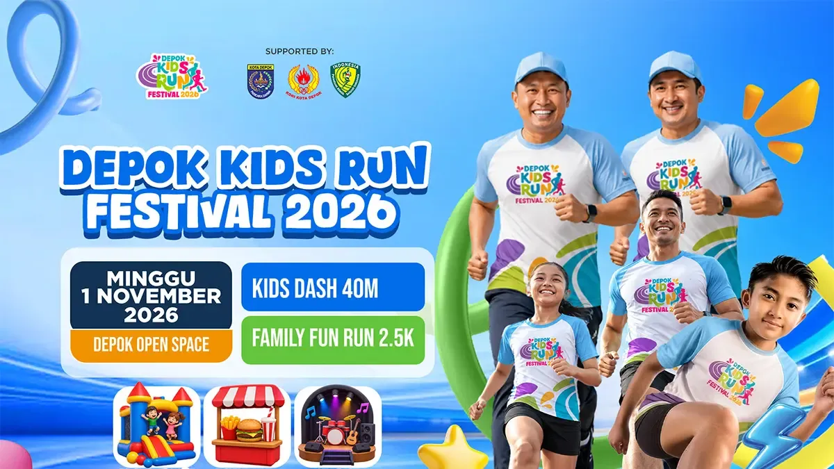 Depok Kids Run Festival: Lari Keluarga untuk Semua Usia