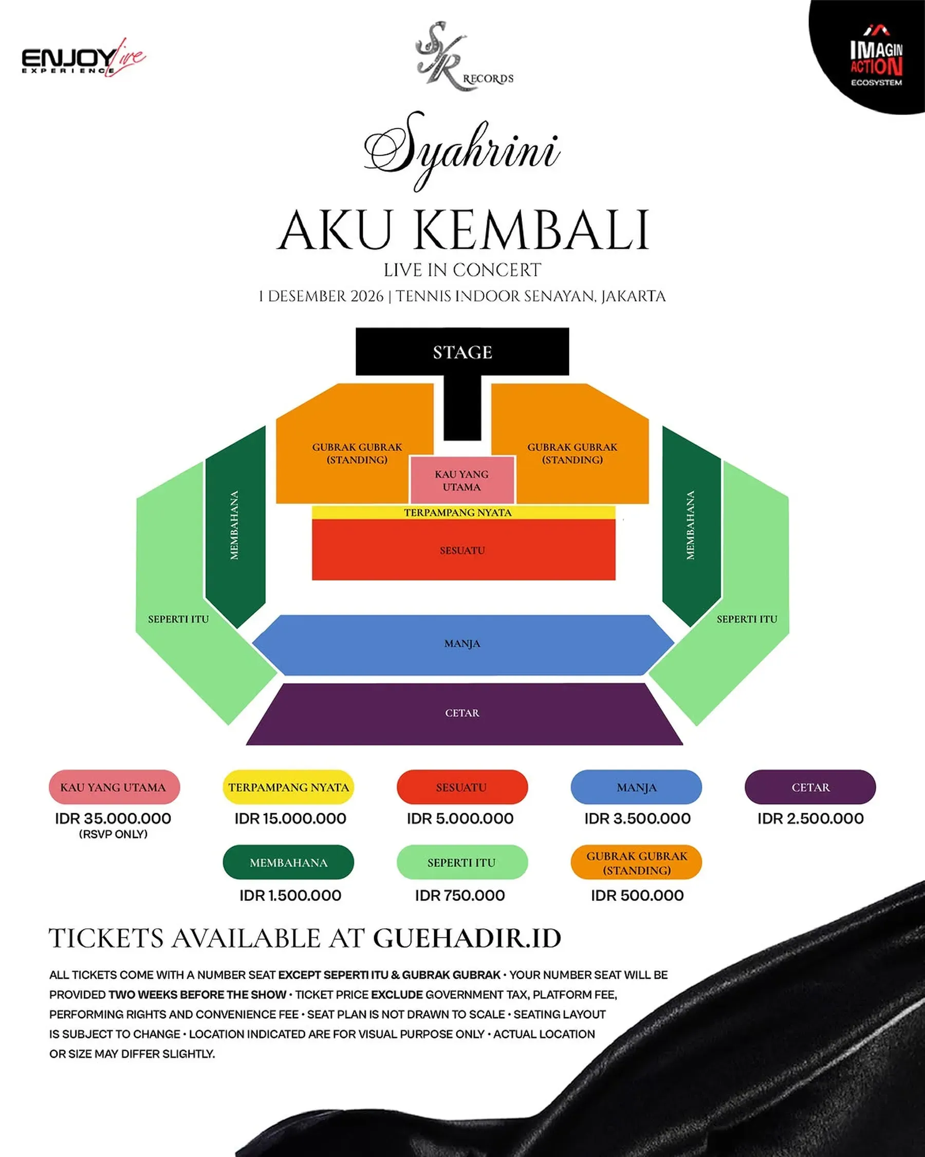 Syahrini Umumkan Konser Comeback ‘Aku Kembali’ dengan Tiket Rp 35 Juta