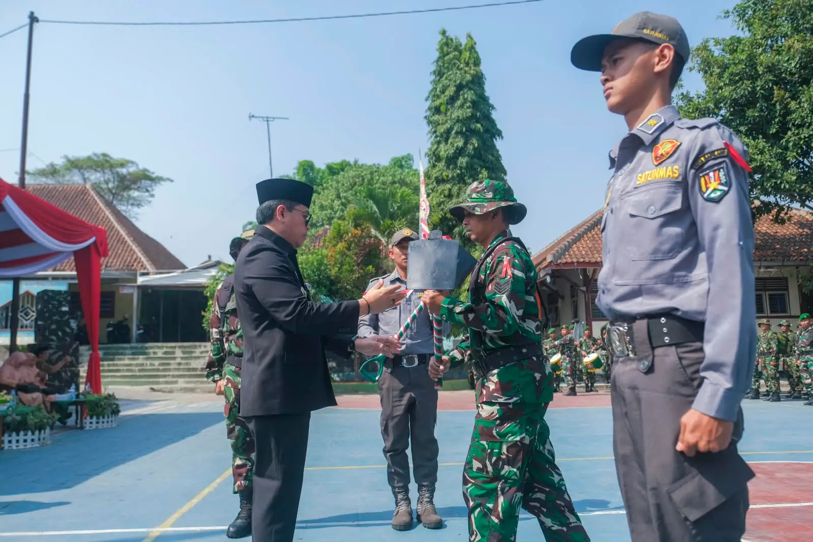 TMMD Sengkuyung Perluas Pembangunan Desa di Tiga Kota