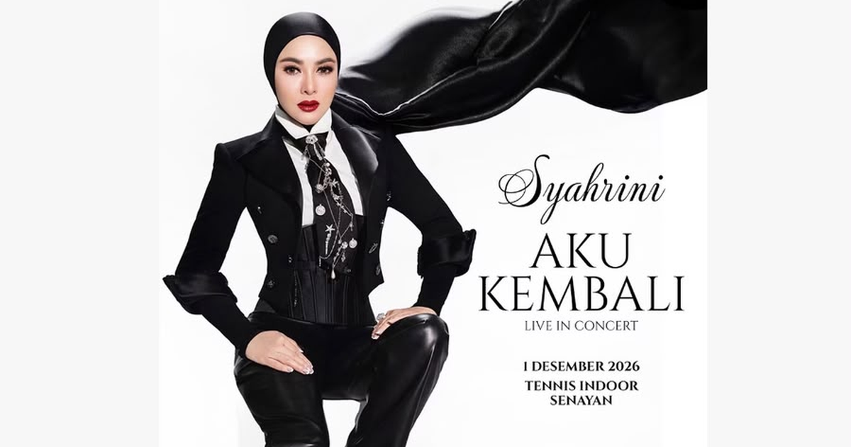 Syahrini Siap Memukau Lagi di Konser Aku Kembali