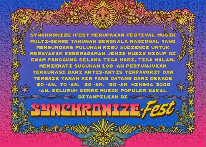 Synchronize Fest Hadirkan Lineup Lintas Genre di Oktober