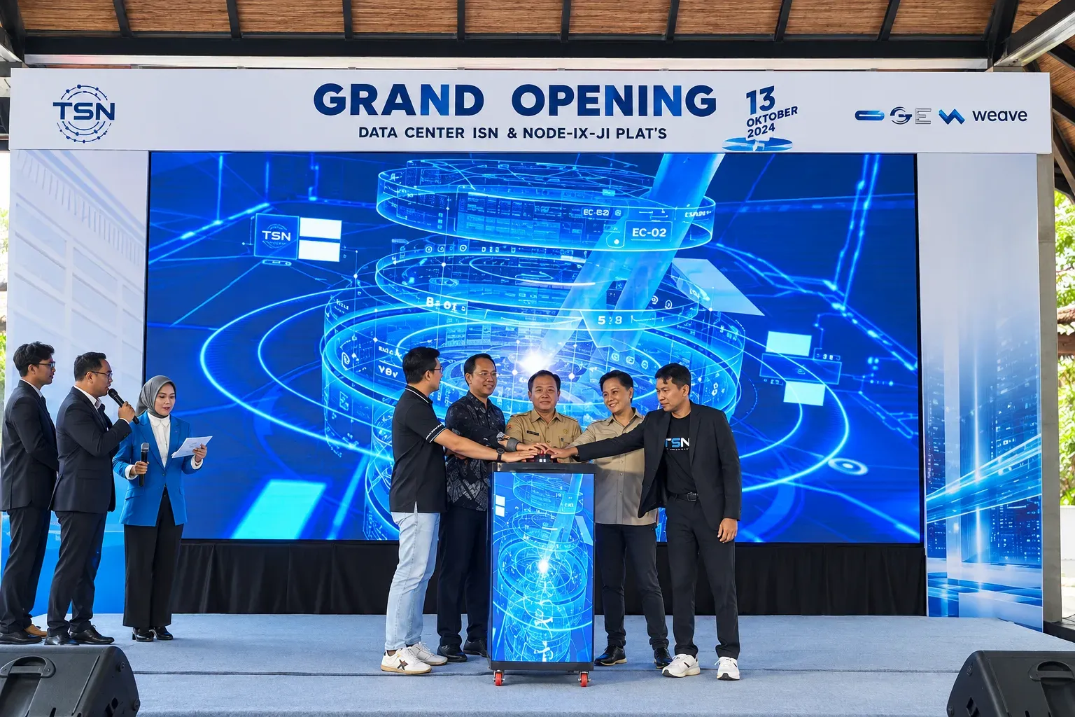 TSN Jadikan Data Center Lamongan Simpul Baru Internet Regional