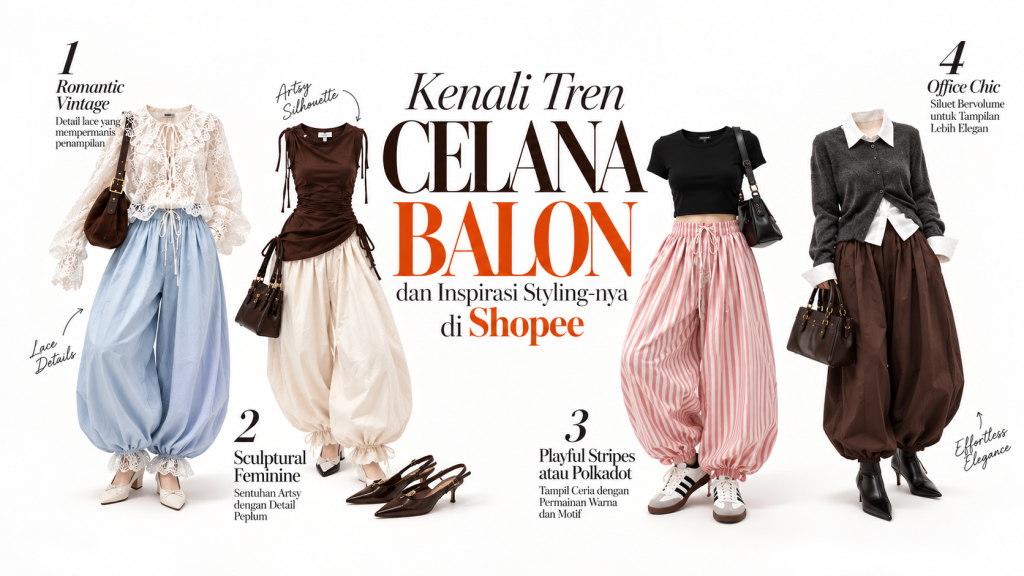 Panduan Lengkap Styling Celana Balon untuk Setiap Kesempatan