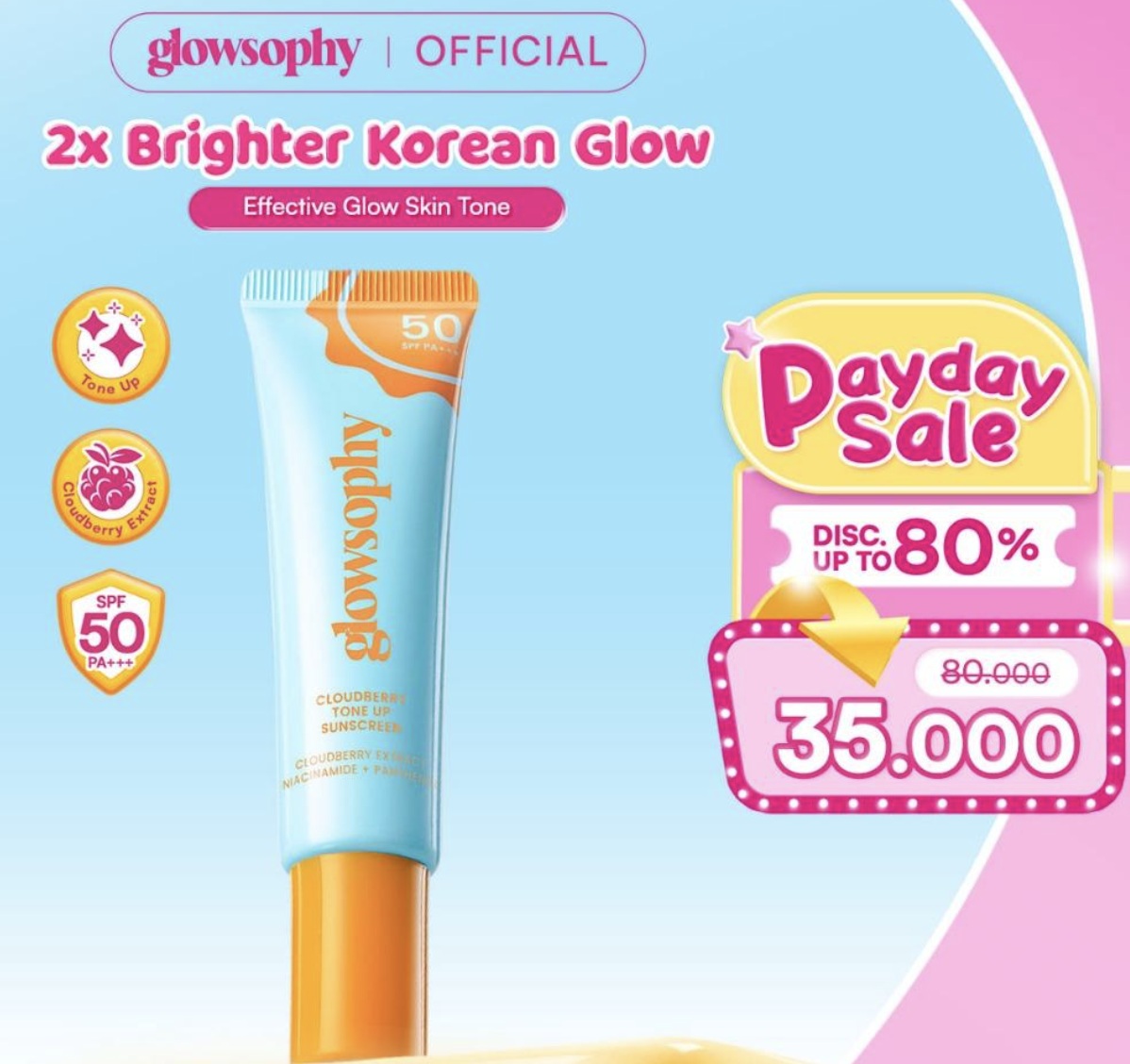 Tone-Up Sunscreen Terjangkau di Bawah Rp50 Ribu untuk Wajah Cerah