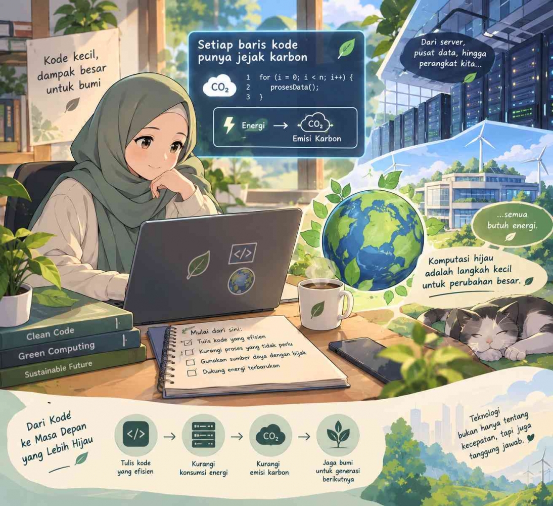 Satu Prompt AI Butuh 3 Wh: Harga Lingkungan di Balik Chatbot
