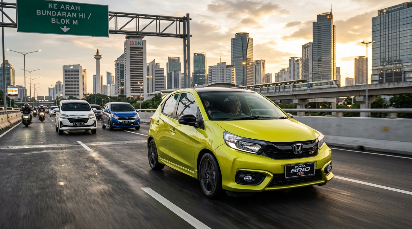 Honda Brio, City Car Efisien dengan Tampilan Segar dan Fitur Modern