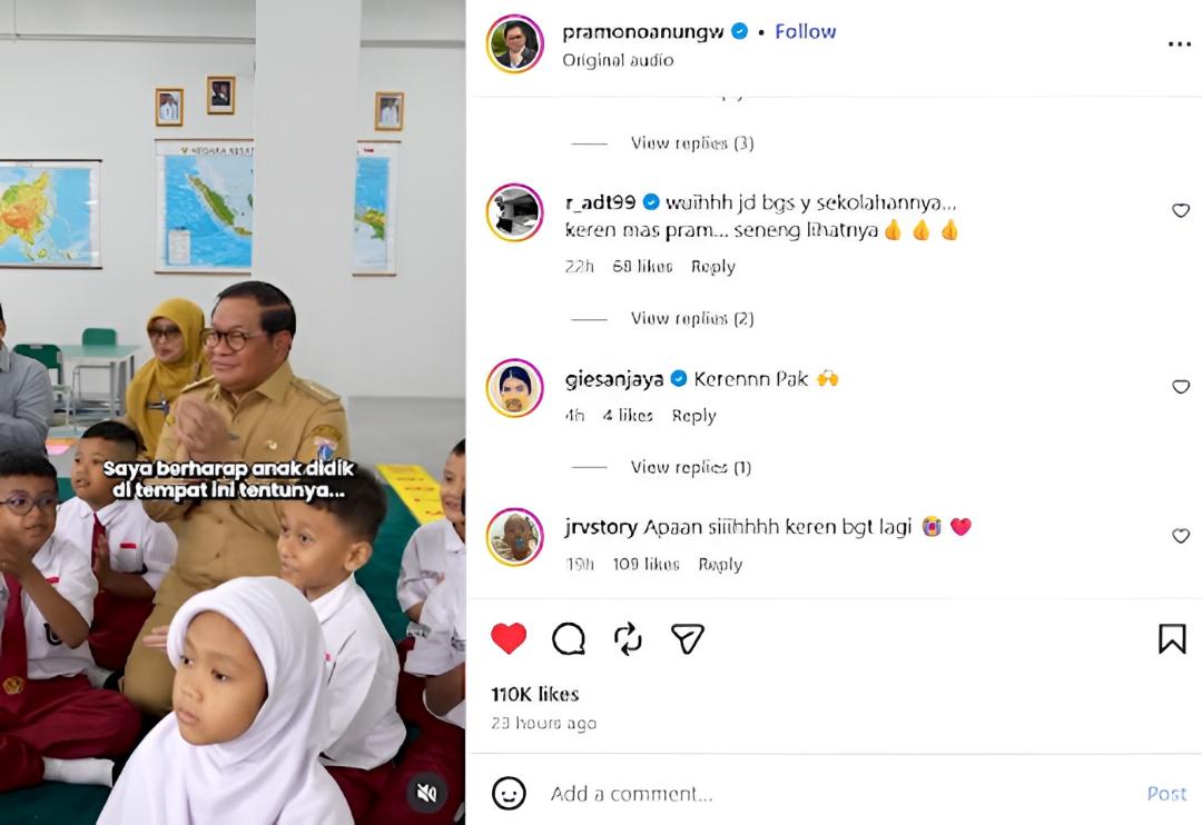 Revitalisasi Sekolah Jakarta Dongkrak Semangat Belajar Siswa