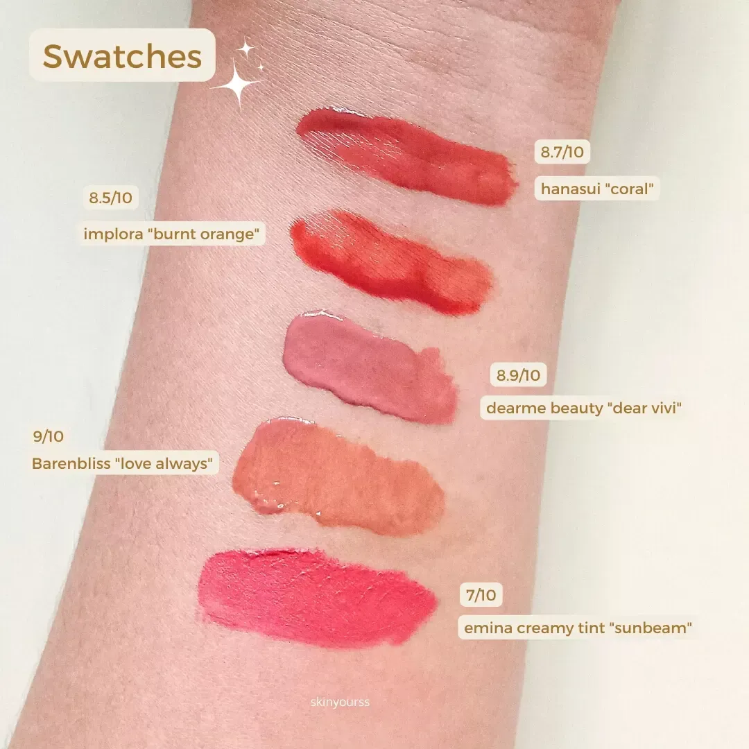 Beda Tekstur Lip Tint Murah, Beda Juga Nasib Stain-nya di Bibir
